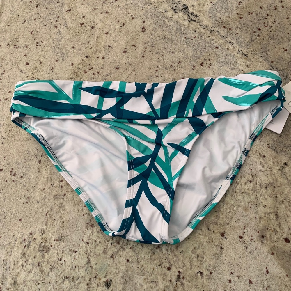 La Blanca S8 Vista Shirred Hipster Bikini Bottoms NWT